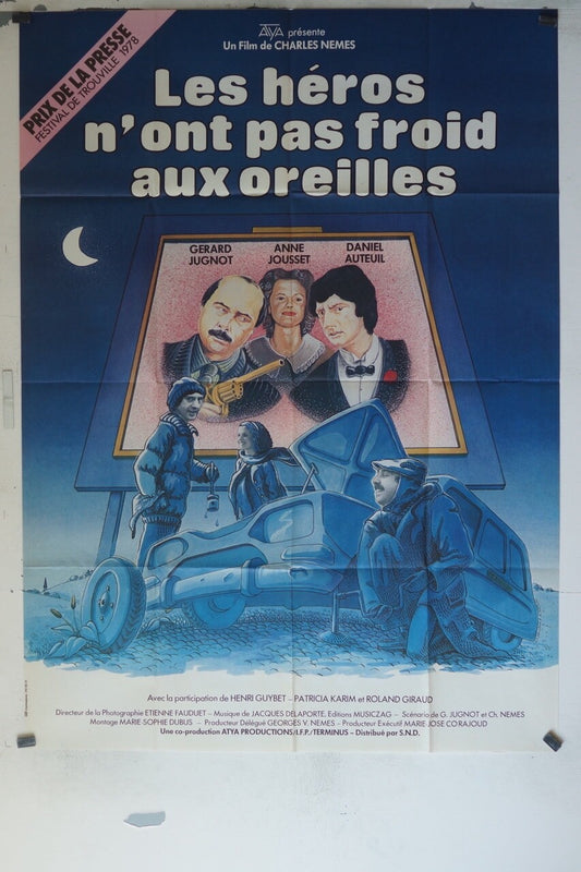 LES HÉROS N’ONT PAS FROID AUX OREILLES 120x160 HENRI GUYBET – PATRICIA KARIM