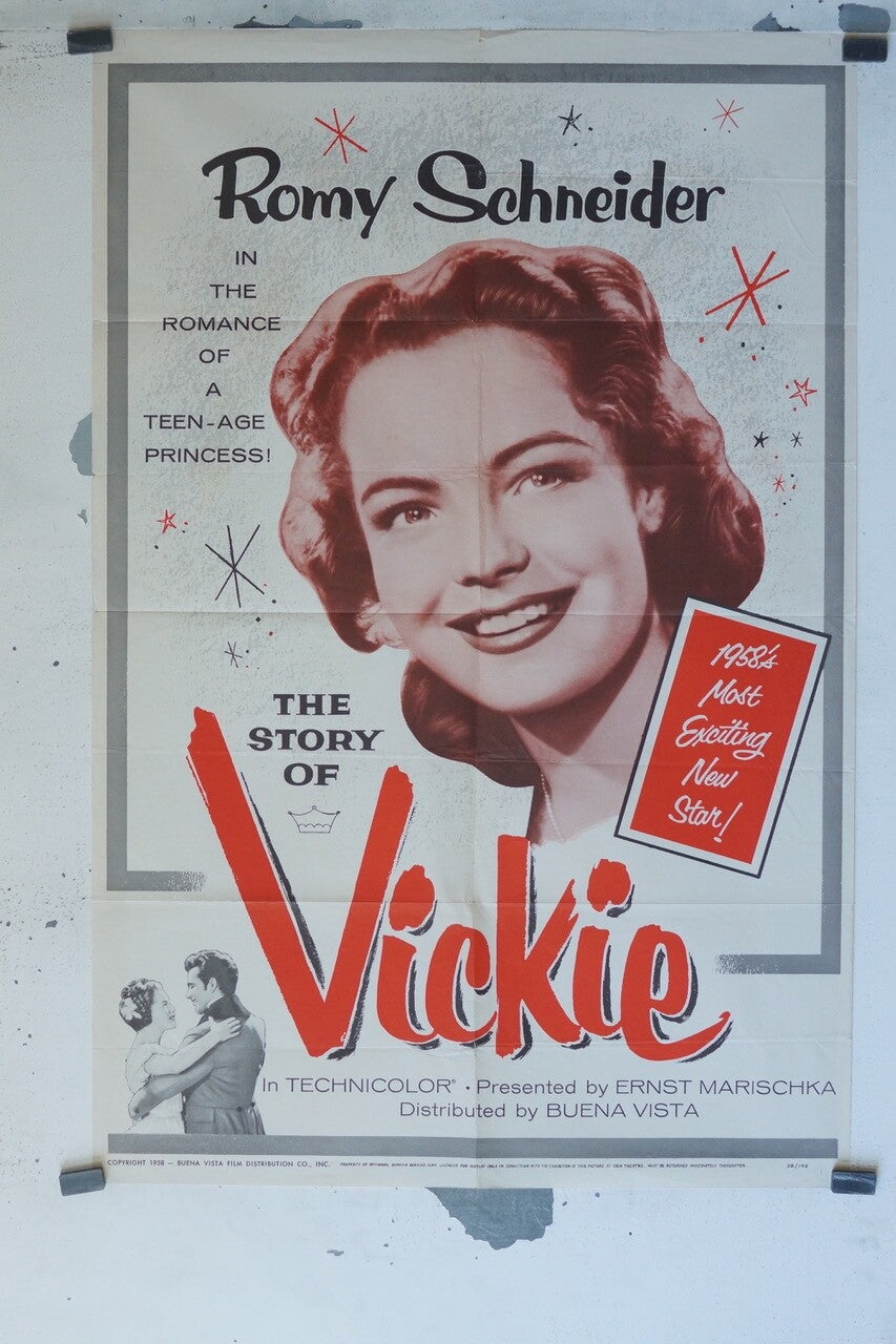 VICKIE 70x100 ORIGINAL MOVIE POSTER ROMY SCHNEIDER