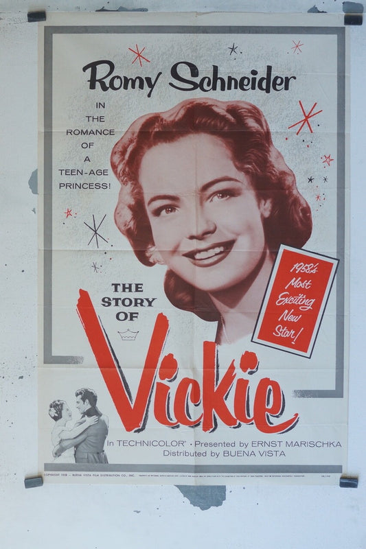 VICKIE 70x100 ORIGINAL MOVIE POSTER ROMY SCHNEIDER