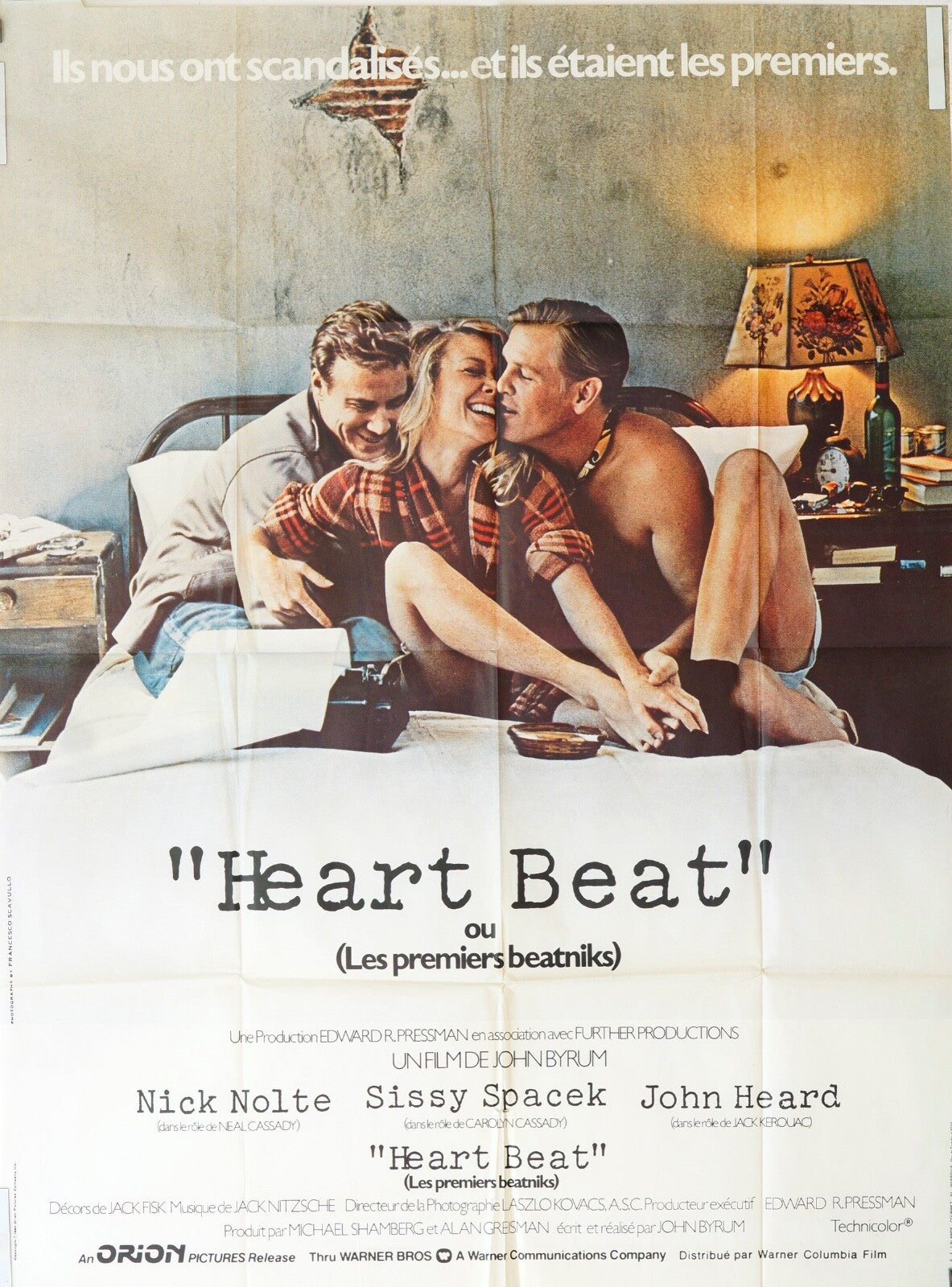 HEART BEAT ORIGINAL MOVIE POSTER 120x160 NICK NOLTE
