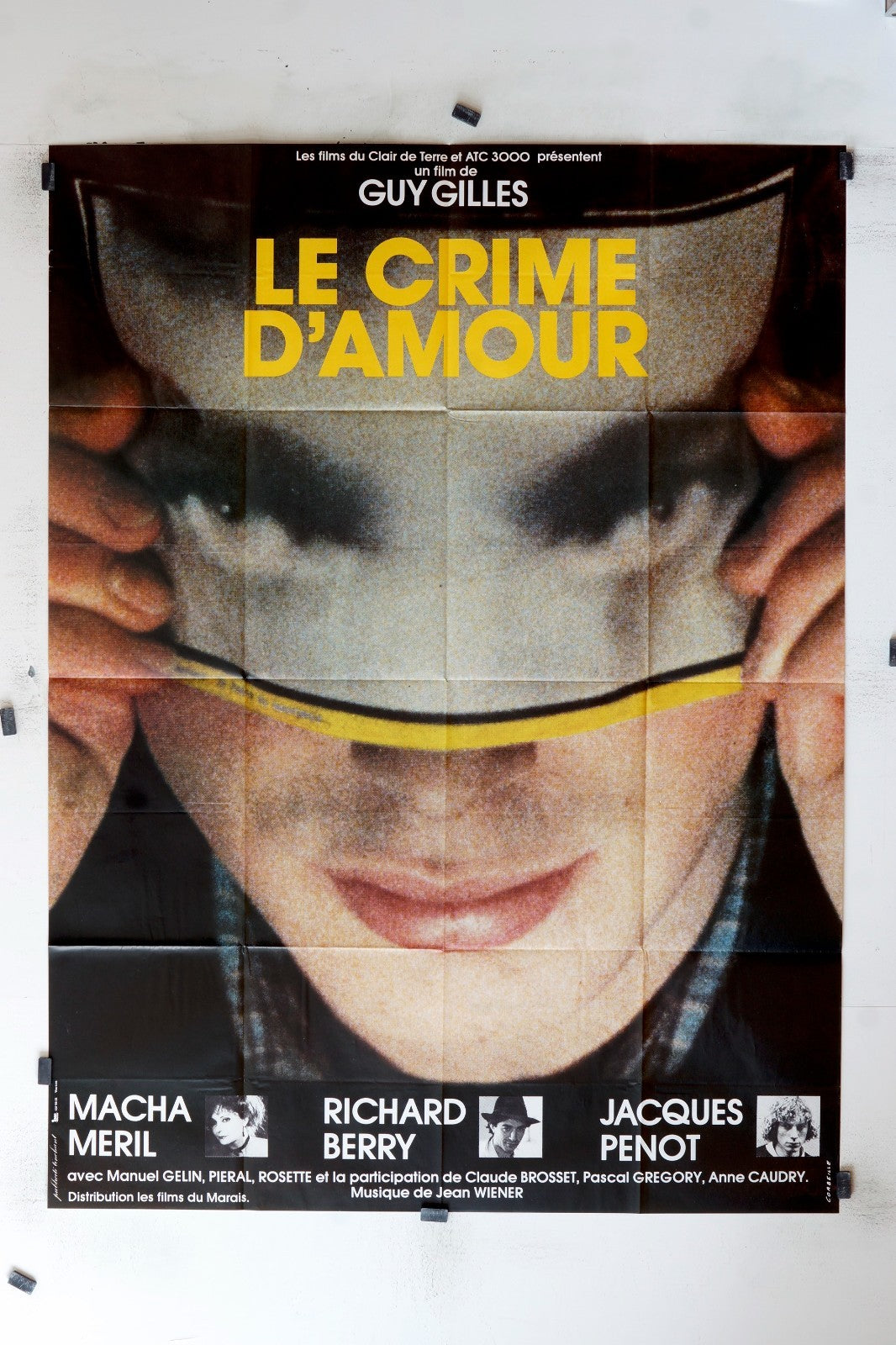 LE CRIME D’AMOUR GUY GILLES ORIGINAL MOVIE POSTER 120x160