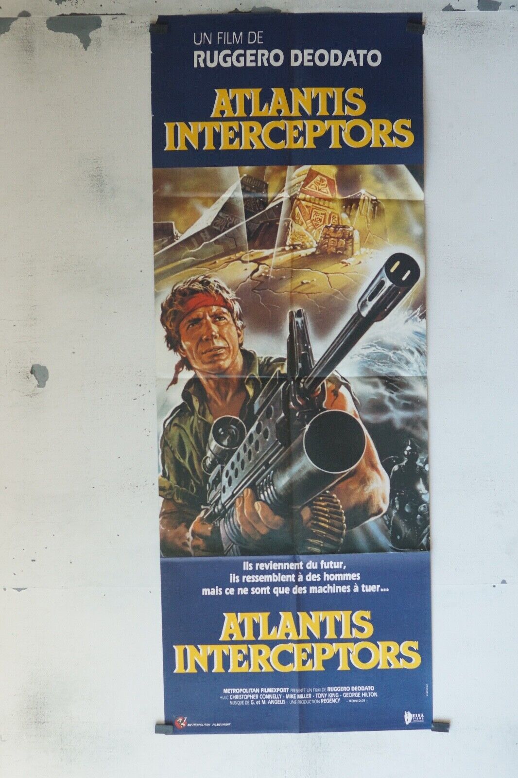 ATLANTIS INTERCEPTORS ORIGINAL POSTER (60X160) RUGGERO DEODATO