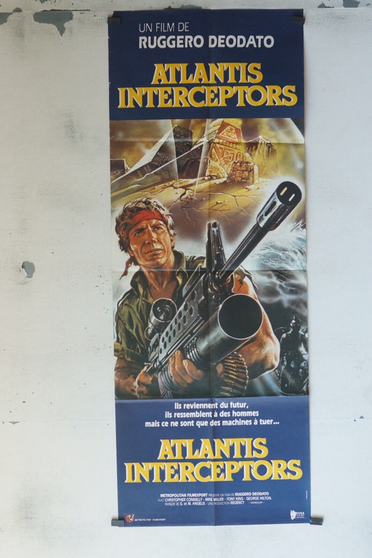 ATLANTIS INTERCEPTORS ORIGINAL POSTER (60X160) RUGGERO DEODATO
