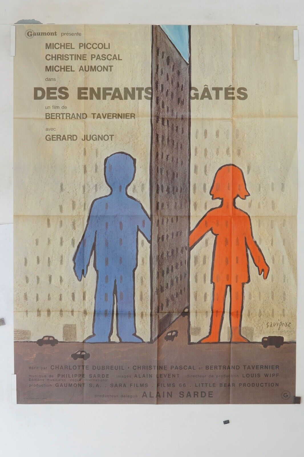 DES ENFANTS GÂTÉS, SAVIGNAc FRENCH MOVIE POSTER ORIGINAL 120x160