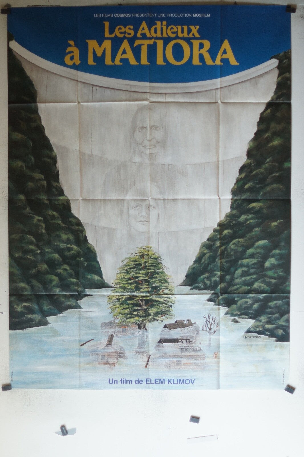 ADIEUX A MATIORA ORIGINAL MOVIE POSTER 120x160 Stefania Staniouta , Lev Dourov 