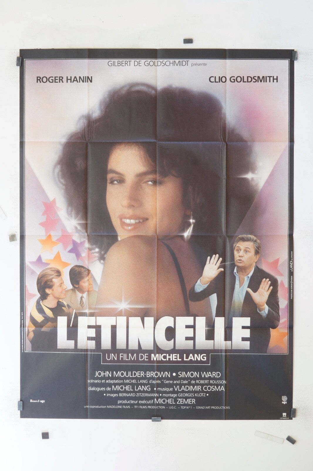 L’ÉTINCELLE  MICHEL LANG ORIGINAL MOVIE POSTER 120x160