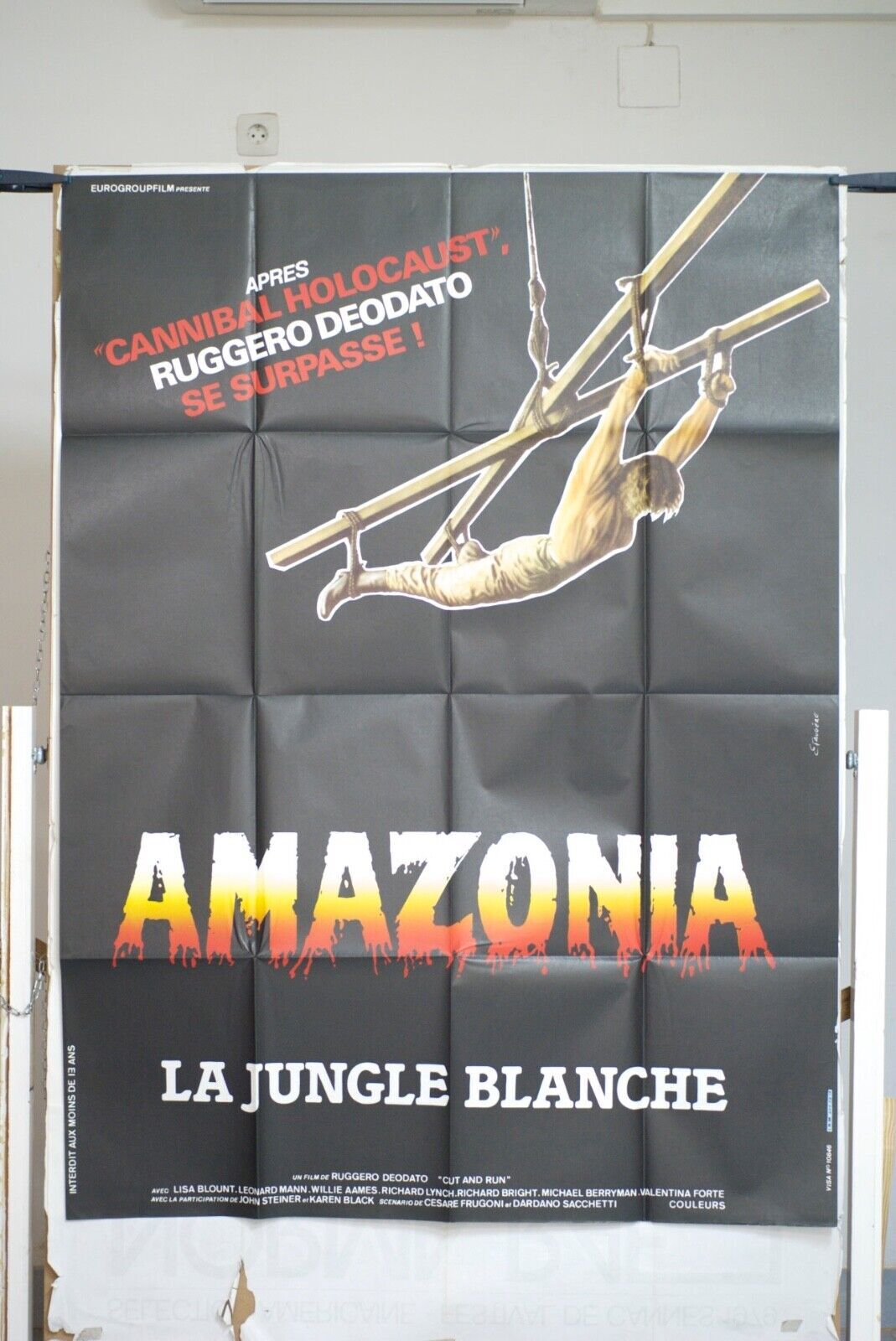 AMAZONIA MOVIE POSTER ORIGINAL 120x160 LISA BLOUNT