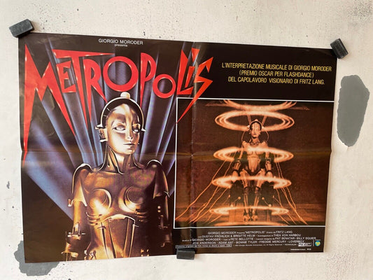 MÉTROPOLIS MOVIE POSTER ORIGINAL (50X70) FRITZ LANG