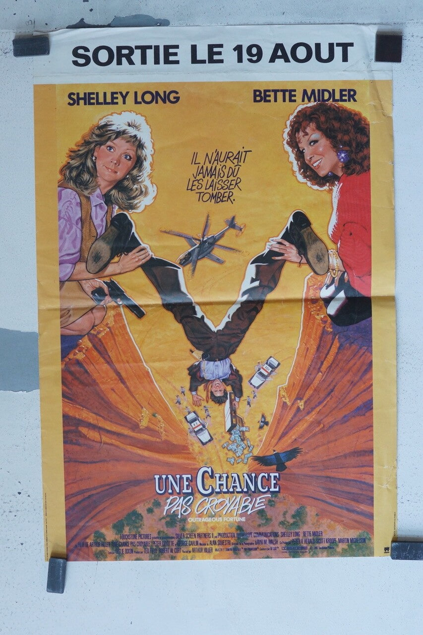 UNE CHANCE PAS CROYABLE ORIGINAL (40X60) SHELLEY LONG – BETTE MIDLER