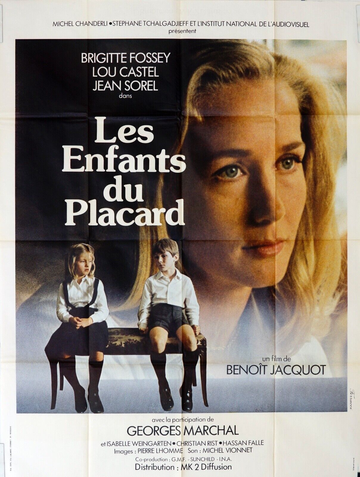 LES ENFANTS DU PLACARD MOVIE POSTER ORIGINAL 120x160 BRIGITTE FOSSEY