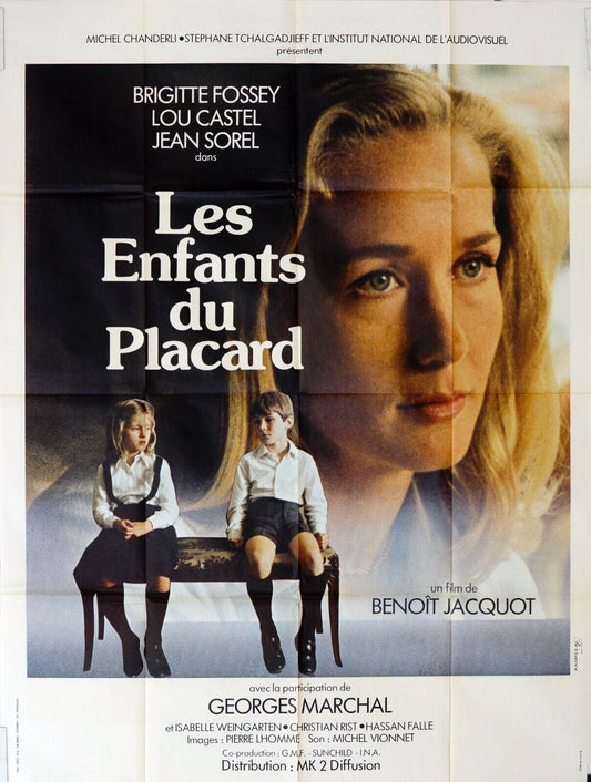LES ENFANTS DU PLACARD MOVIE POSTER ORIGINAL 120x160 BRIGITTE FOSSEY