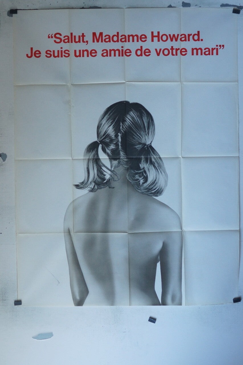 SALUT, MADAME HOWARD MOVIE POSTER ORIGINAL 120x160