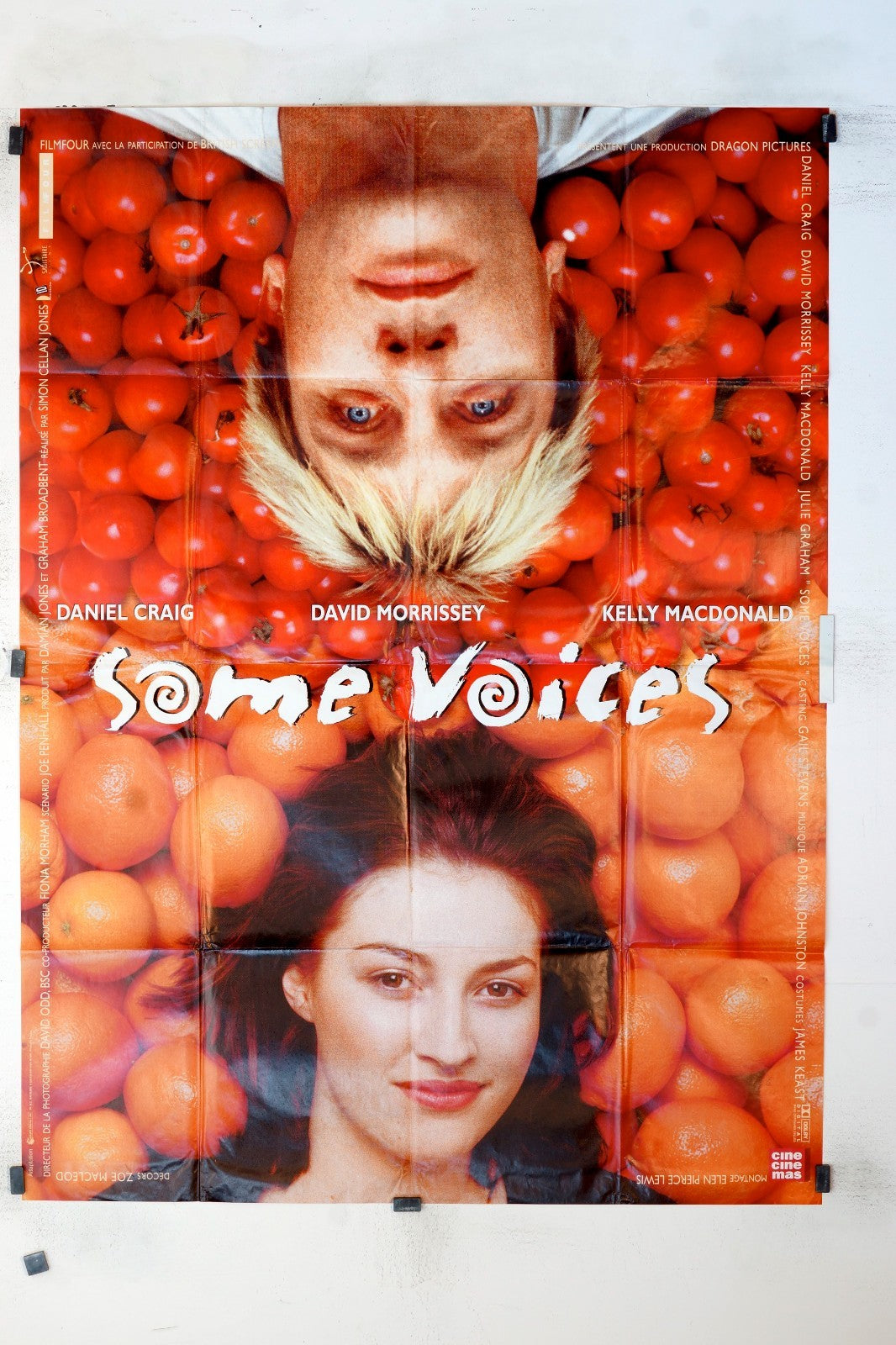 SOMES VOICES DANIEL CRAIG MOVIE POSTER ORIGINAL 120x160