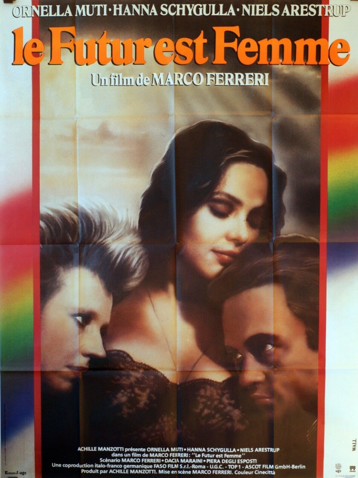 LE FUTUR EST FEMME MOVIE POSTER ORIGINAL (120X160) ORNELLA MUTI