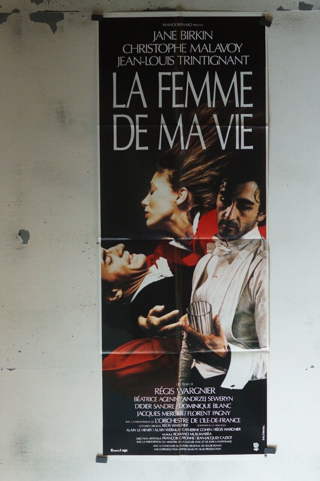 LA FEMME DE MA VIE POSTER ORIGINAL 60x160 JANE BIRKIN