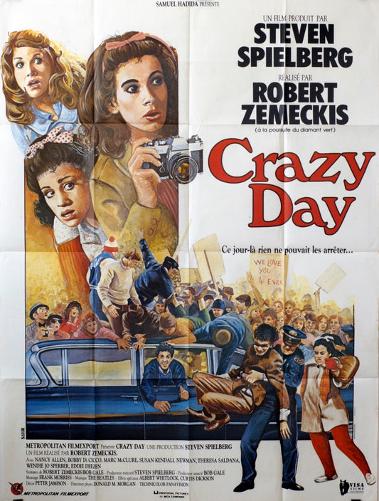 CRAZY DAY MOVIE POSTER ORIGINAL (120x160)  STEVEN SPIELBERG