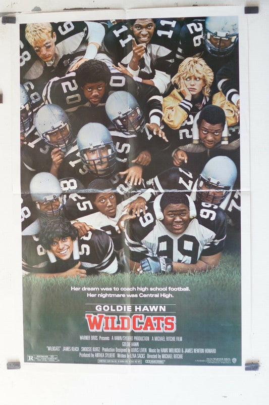 WILD CATS (MOVIE POSTER ORIGINA) 69x103, Goldie Hawn