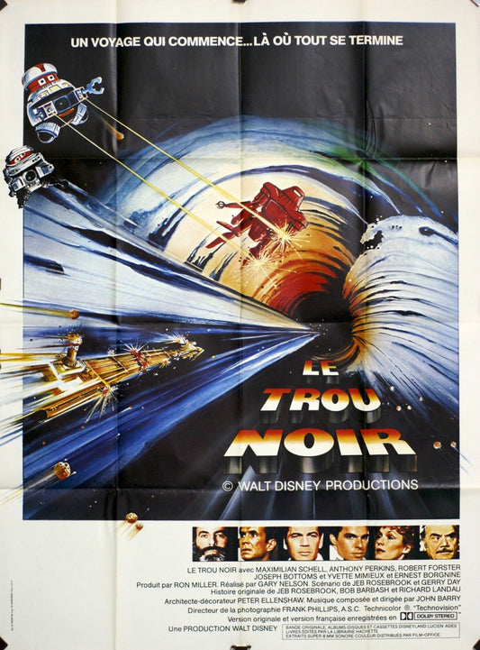 LE TROU NOIR MAXIMILIAN SCHELL MOVIE POSTER ORIGINAL 120x160