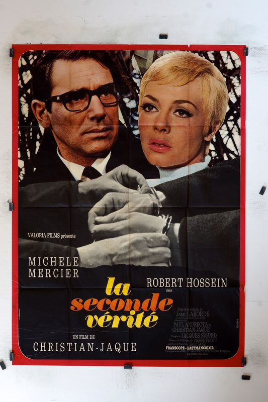 LA SECONDE VÉRITÉ MICHELE MERCIER MOVIE POSTER ORIGINAL (120X160)