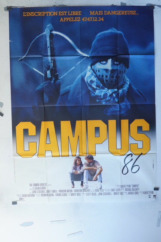 CAMPUS 86 ORIGINAL 120x160 JOHN STOCKWELL – CAREY LOWELL