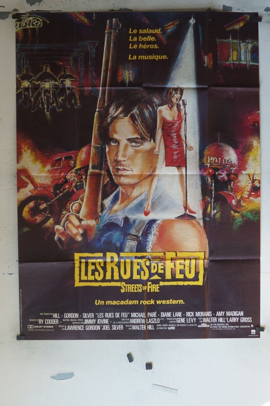 LES RUES DE FEU ORIGINAL 120x160 DIANE LANE