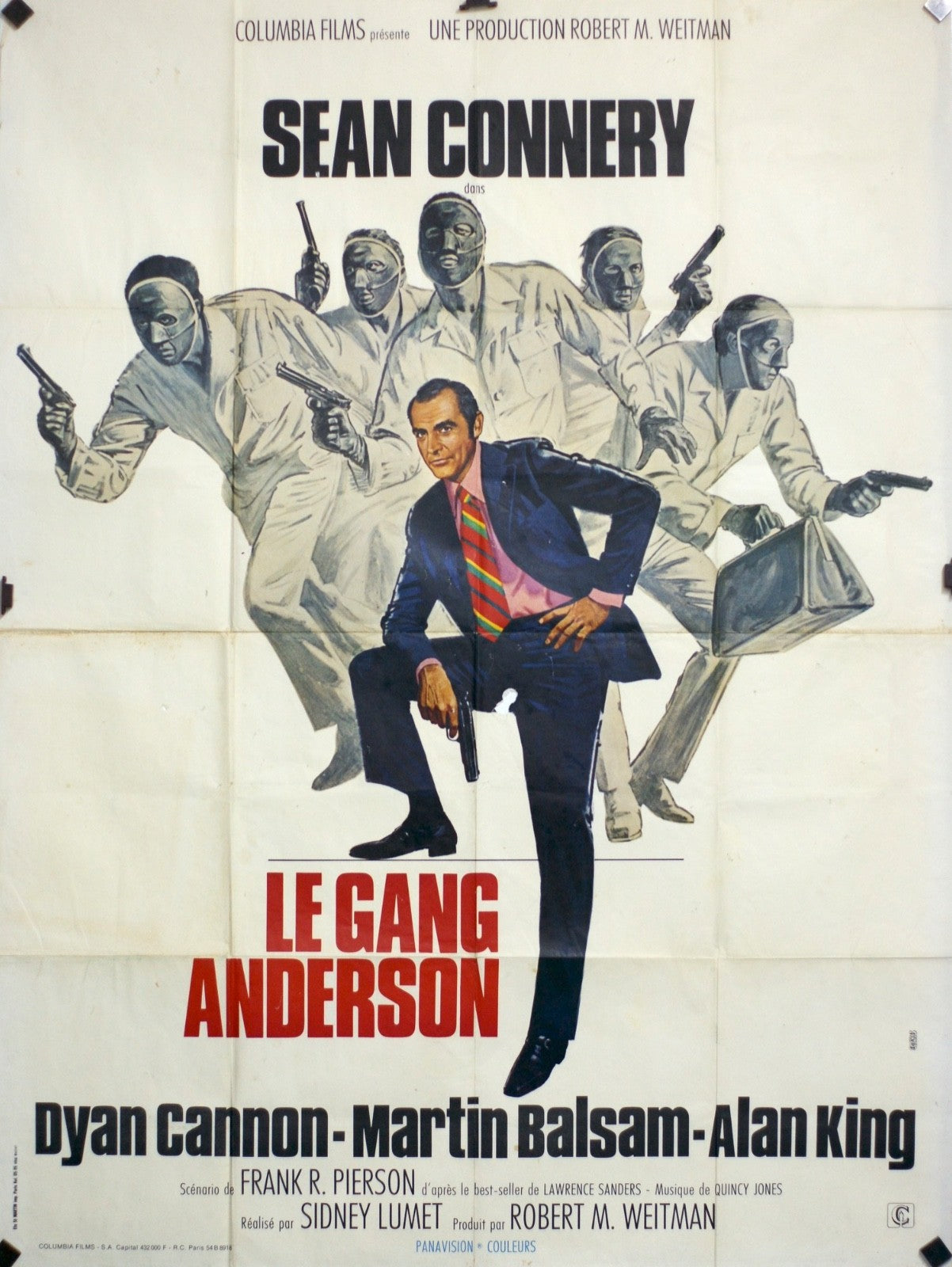 LE GANG ANDERSON DYAN CANON MICHEL FRICHET MOVIE POSTER ORIGINAL 120x160