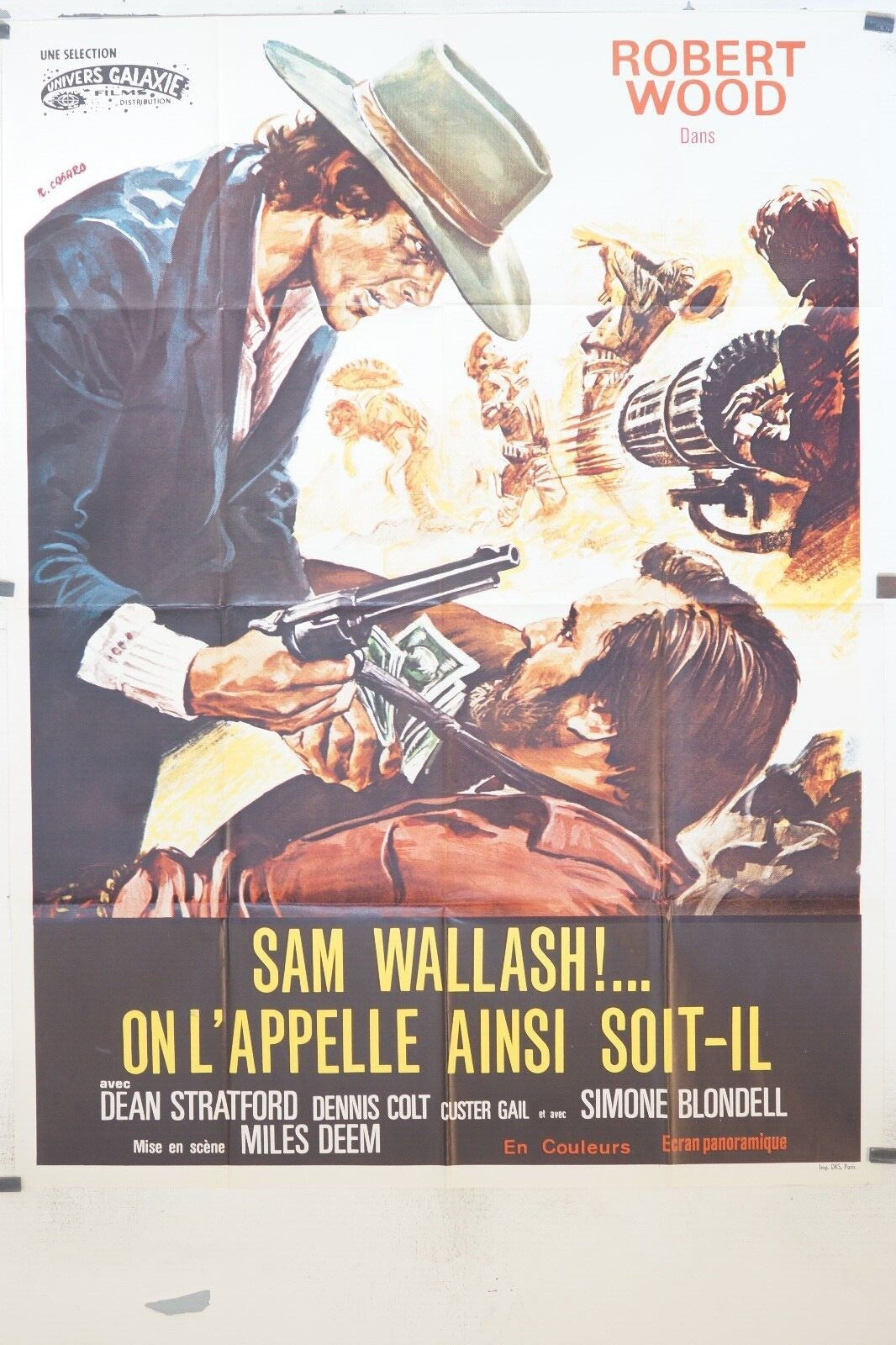 SAM WALLASH !.. ON L’APPELLE AINSI SOIT-IL ORIGINAL 120x160 