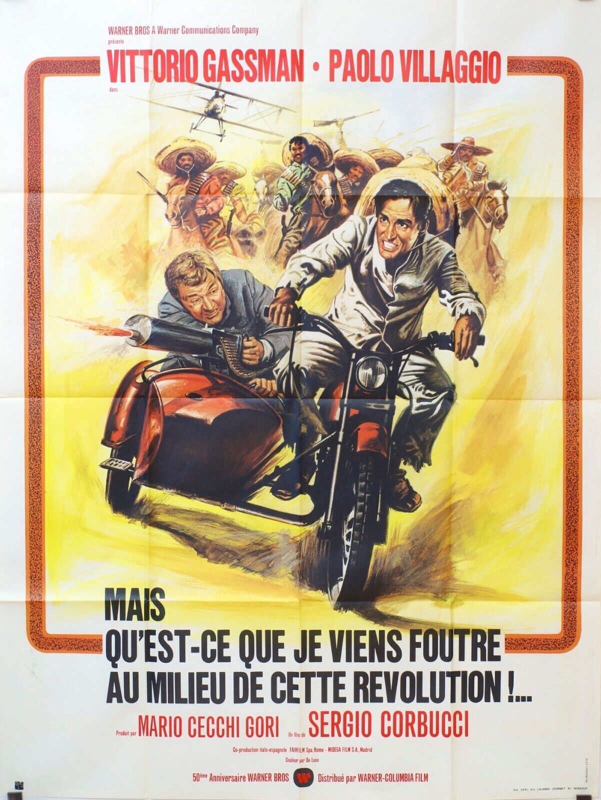 MAIS QU’EST CE QUE JE VIENS FOUTRE AU MILIEU ORIGINAL MOVIE POSTER 120x160