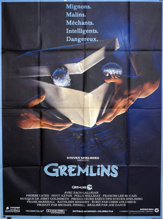 GREMLINS MOVIE POSTER ORIGINAL 120x160  STEVEN SPIELBERG