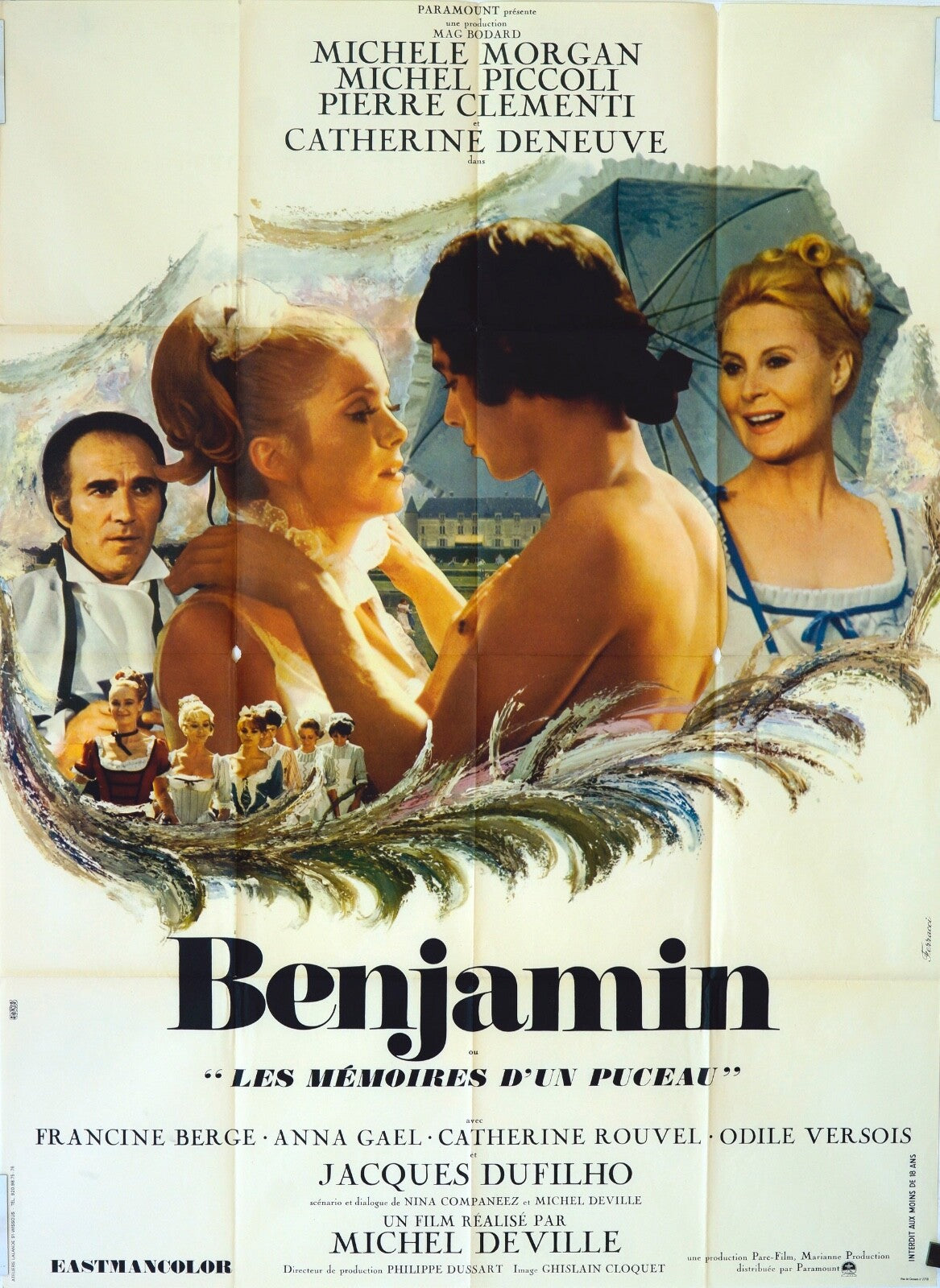 BENJAMIN MOVIE POSTER ORIGINAL 120x160 MICHELLE MORGAN