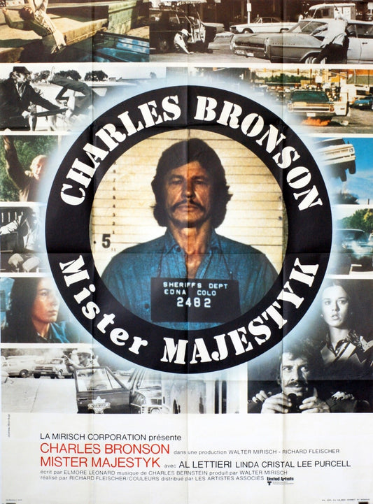 MISTER MAJESTY ORIGINAL MOVIE POSTER 120x160 CHARLES BRONSON