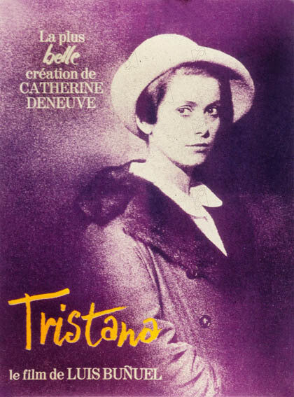 TRISTANA movie poster ORIGINAL 120x160 catherine DENEUVE , Ferando Rey 