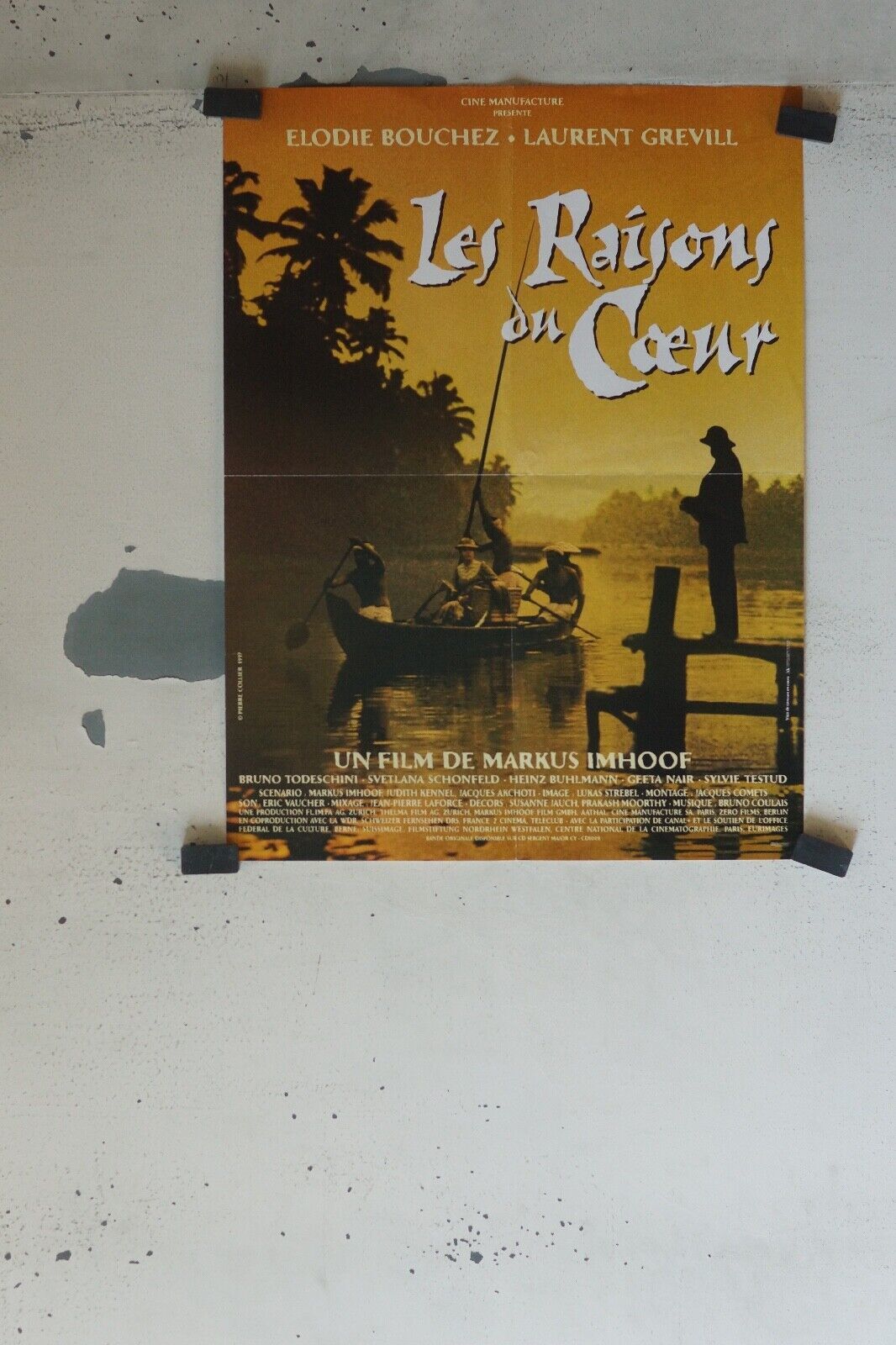LES RAISONS DU CŒUR POSTER ORIGINAL (40X60) ELODIE BOUCHEZ