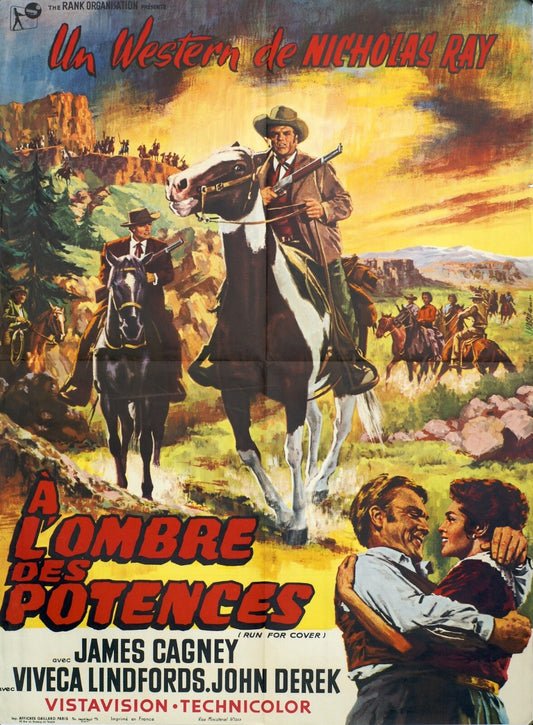A L’OMBRE DES POTENCES (French Version) ORIGINAL 60x80 Run for cover 