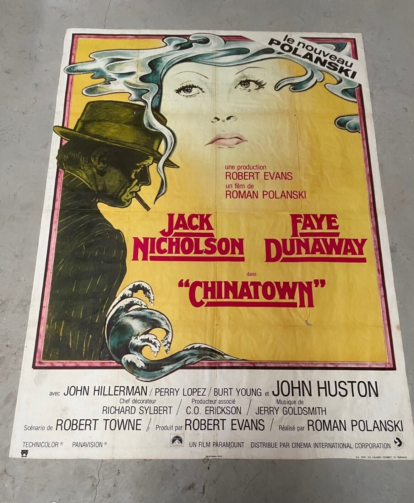 CHINATOWN ORIGINAL 120x160 ROMAN POLANSKI