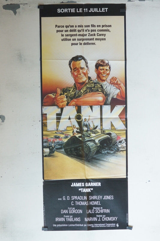 TANK POSTER ORIGINAL (60x160) G.D.SPRADLIN