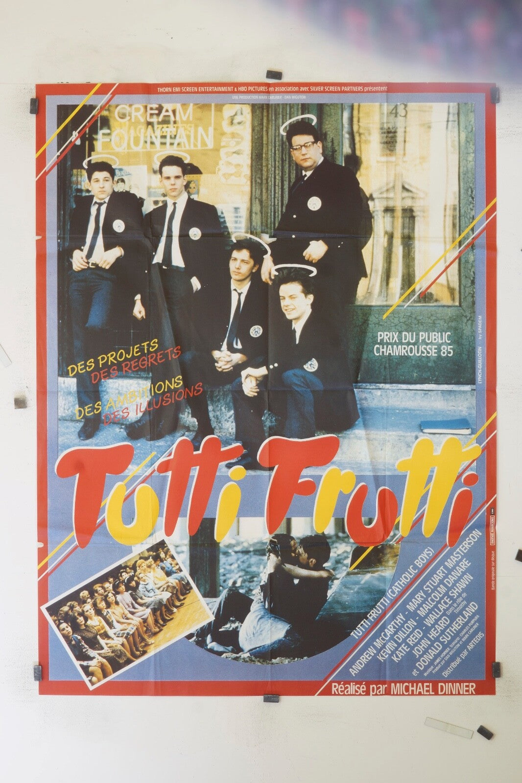 TUTTI FRUTTI  ANDREW MC CARTHY 120x160 ORIGINAL MOVIE POSTER