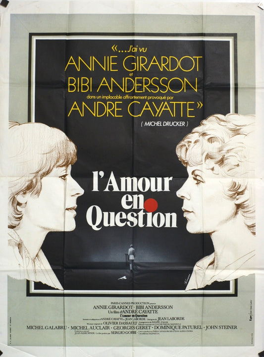 L’AMOUR EN QUESTION ANNIE GIRARDOT MOVIE POSTER ORIGINAL 120x160