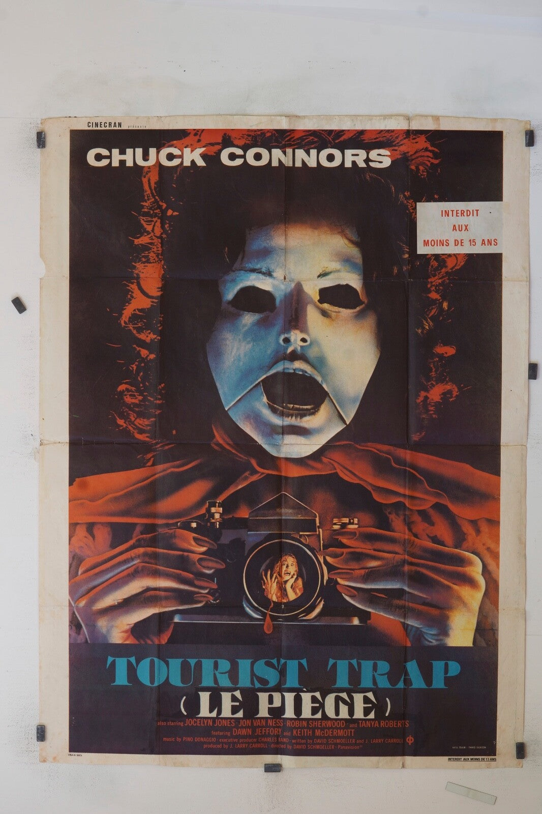 TOURIST TRAP (LE PIÈGE) CHUCK CONNORS ORIGINAL 120x160 CHUCK CONNORS