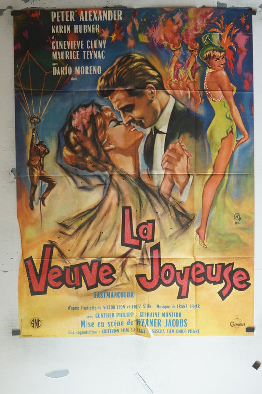 LA VEUVE JOYEUSE ORIGINAL 120x160 PETER ALEXANDER