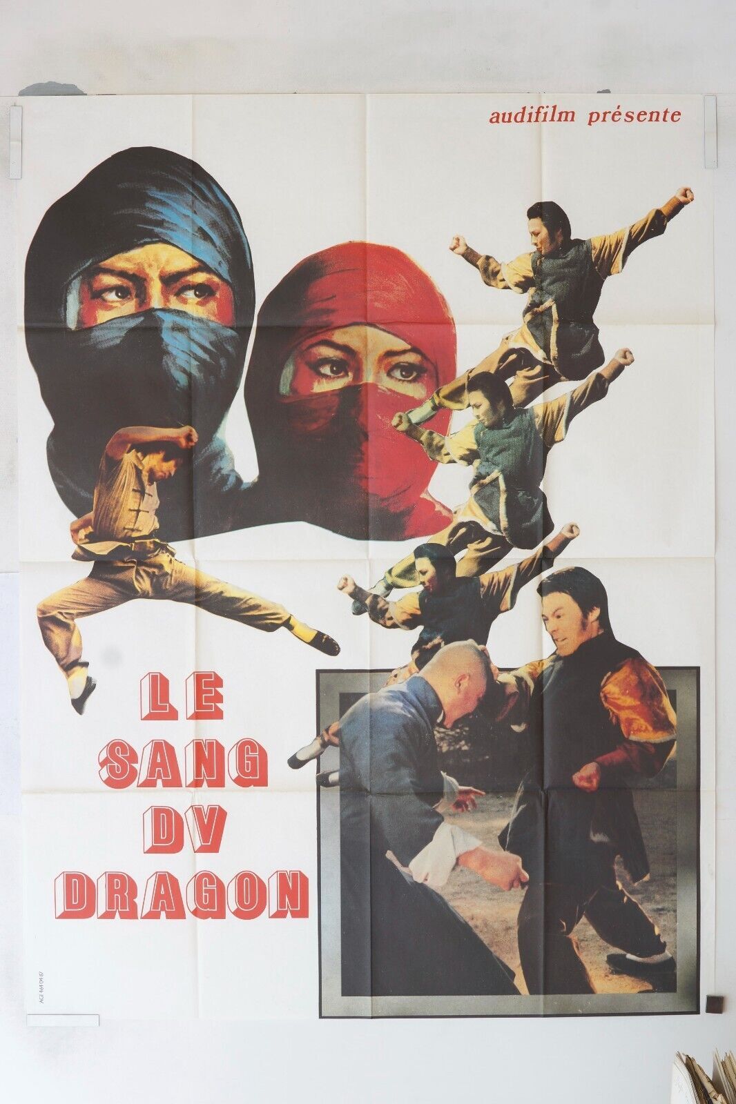 LE SANG DU DRAGON MOVIE POSTER ORIGINAL 120x160