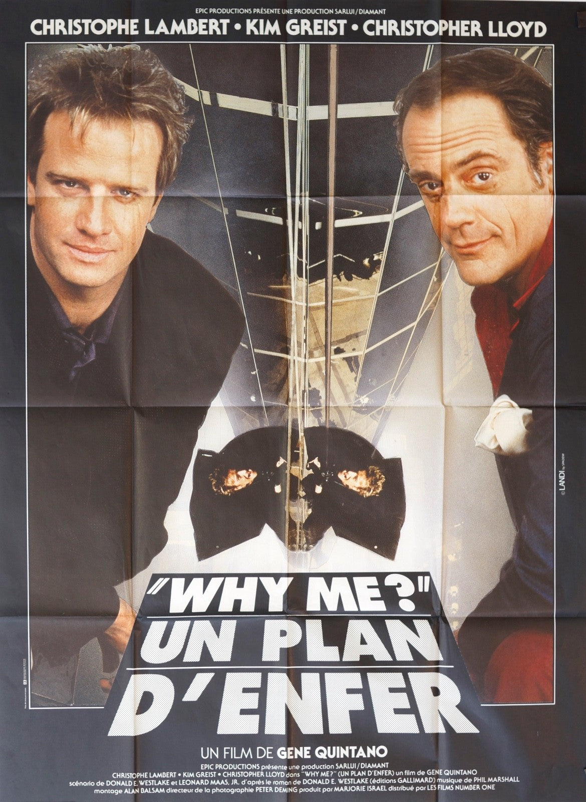« WHY ME » UN PLAN D’ENFER MOVIE POSTER ORIGINAL 120x160