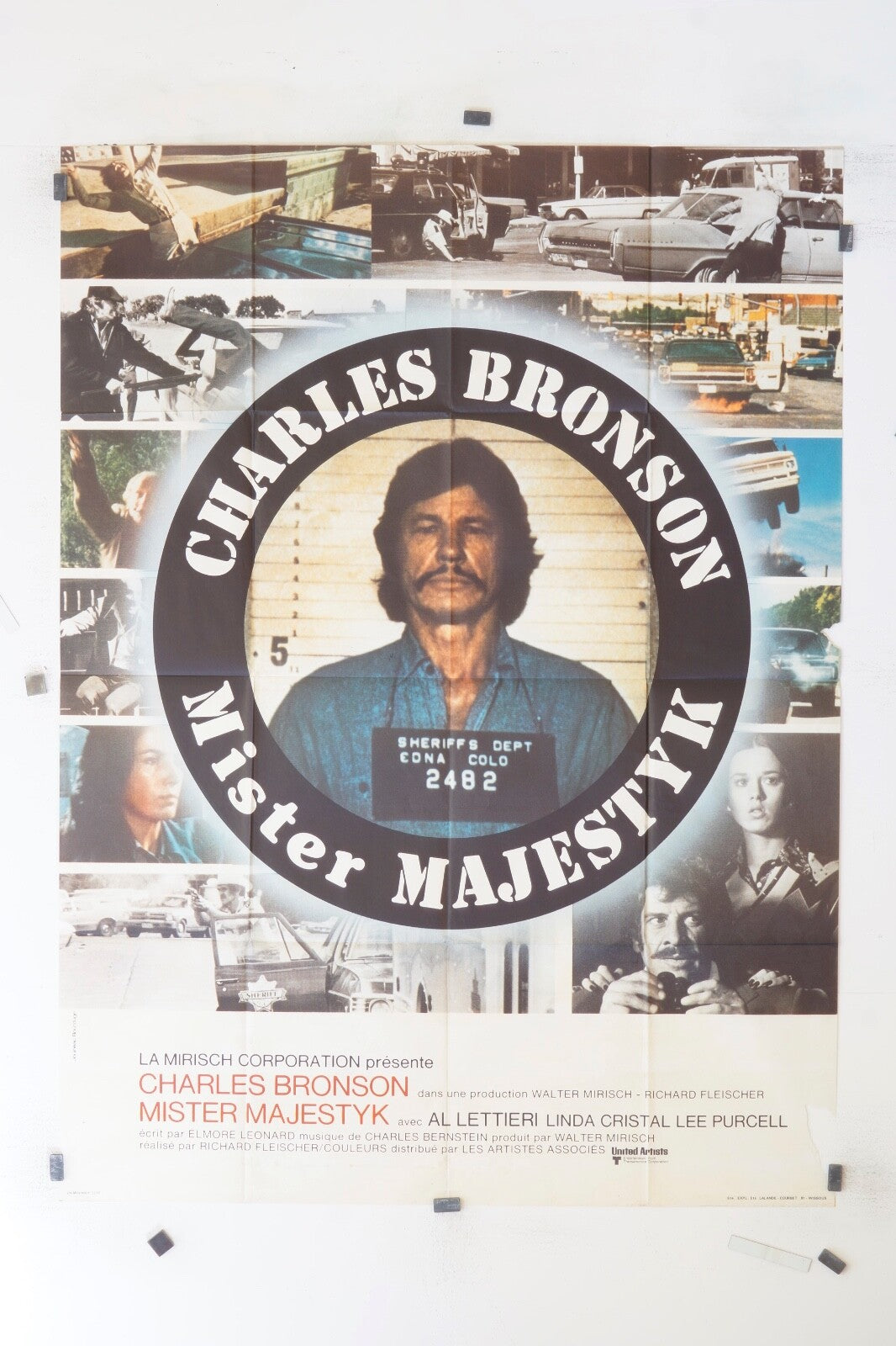 MISTER MAJESTIK CHARLES BRONSON MOVIE POSTER ORIGINAL 120x160
