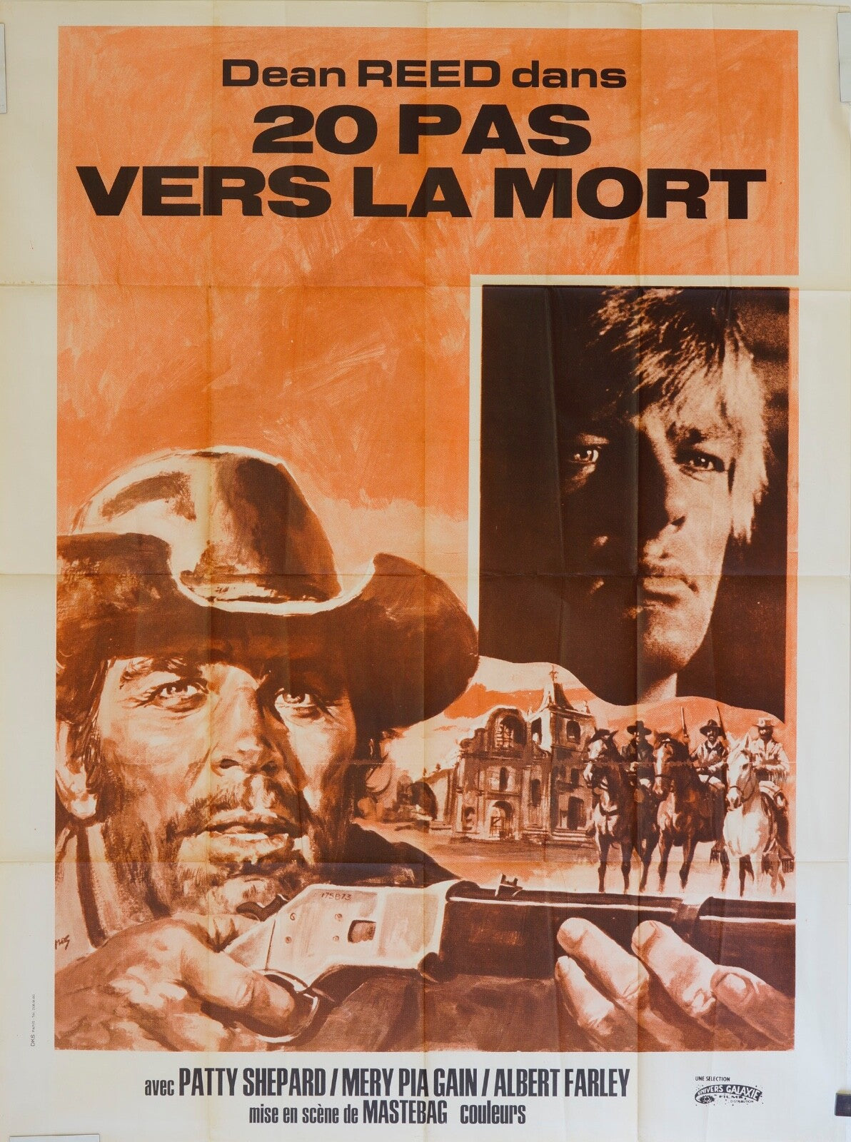 20 PAS VERS LA MORT MOVIE POSTER ORIGINAL (120X160)