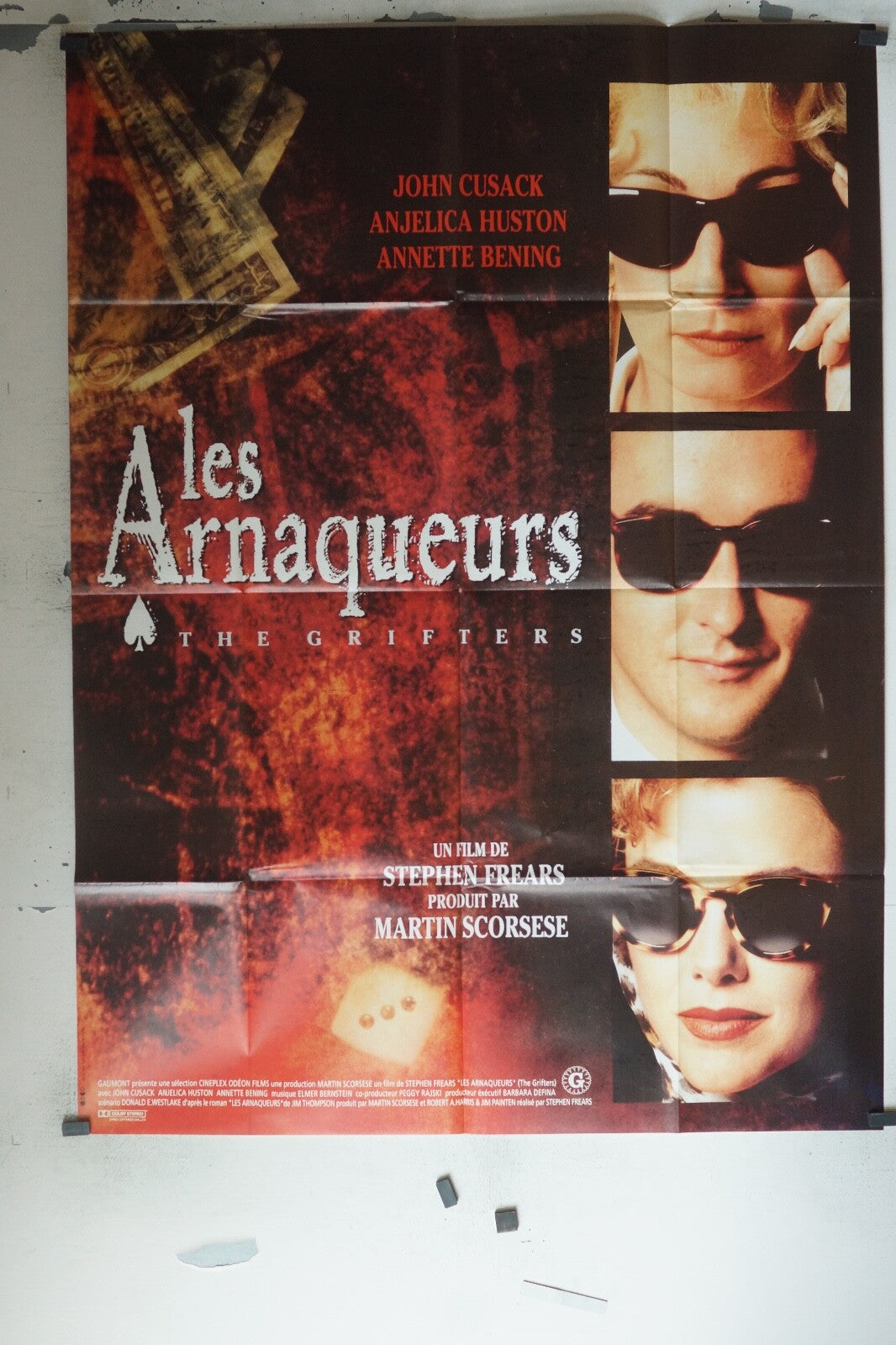 LES ARNAQUEURS ORIGINAL 120x160 STEPHEN FREARS