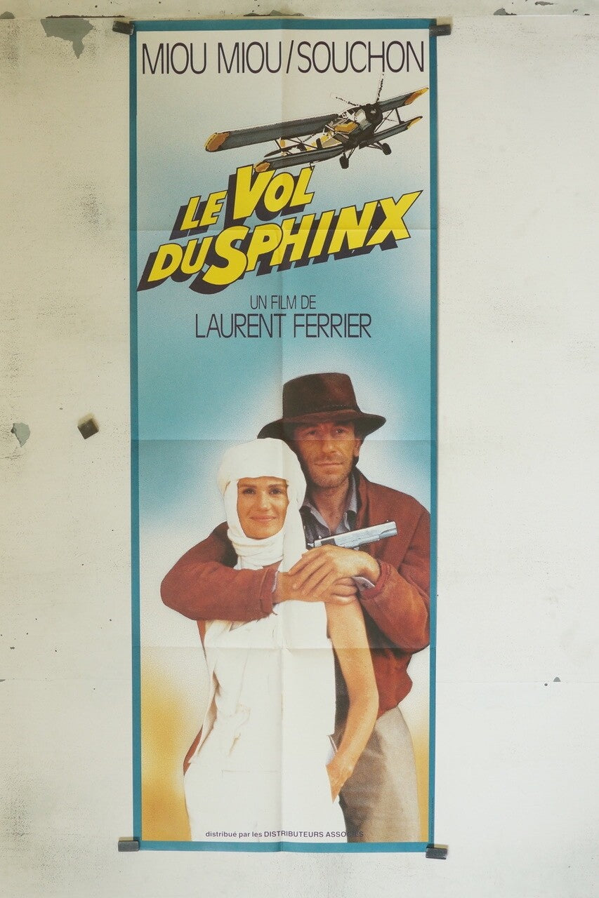 LE VOL DU SPHINX POSTER ORIGINAL 60x160 MIOU-MIOU / SOUCHON