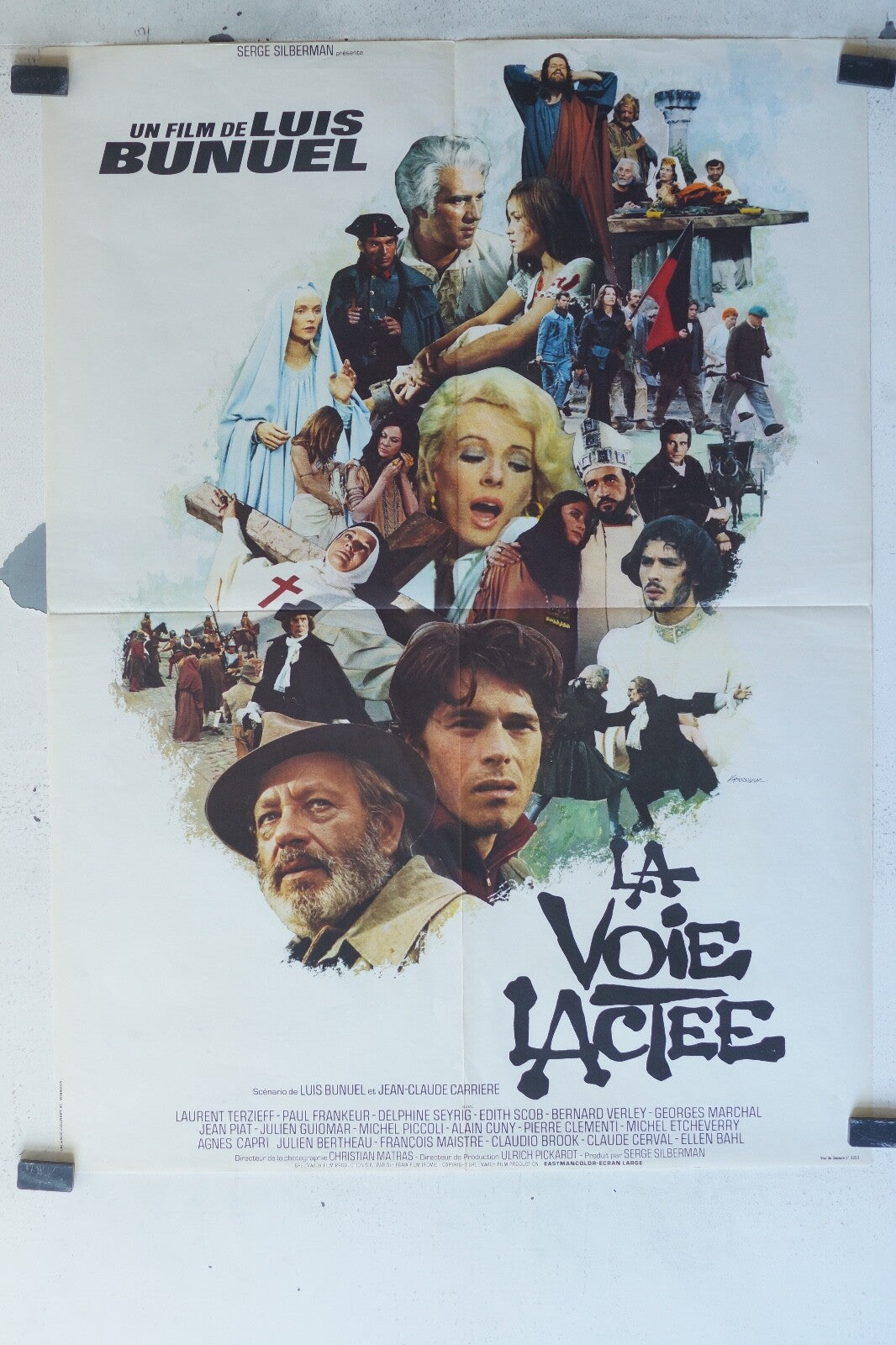 VOIE LACTEE (LA) MOVIE POSTER ORIGINAL (60X80) Paul Frankeur , Laurent Terzieff