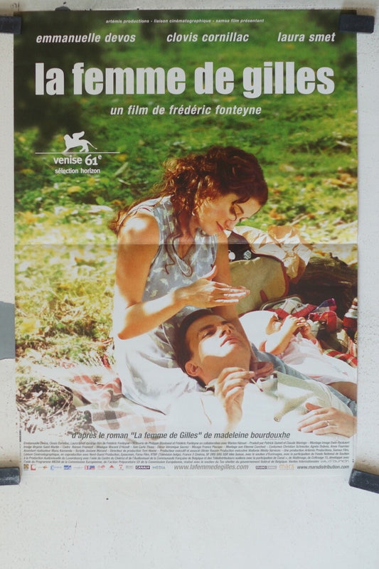 FEMME DE GILLES (LA) MOVIE POSTER 54X40 Clovis Cornillac , Laura Smet