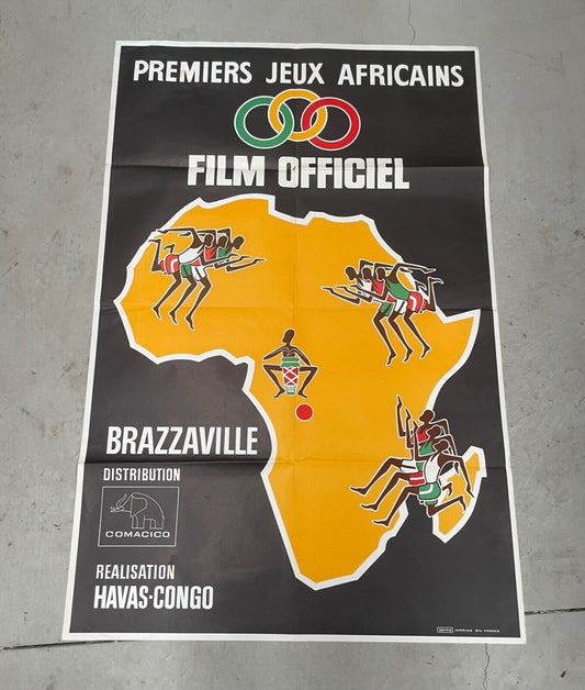 BRAZZAVILLE ORIGINAL MOVIE POSTER HAVAS CONGO 70x100
