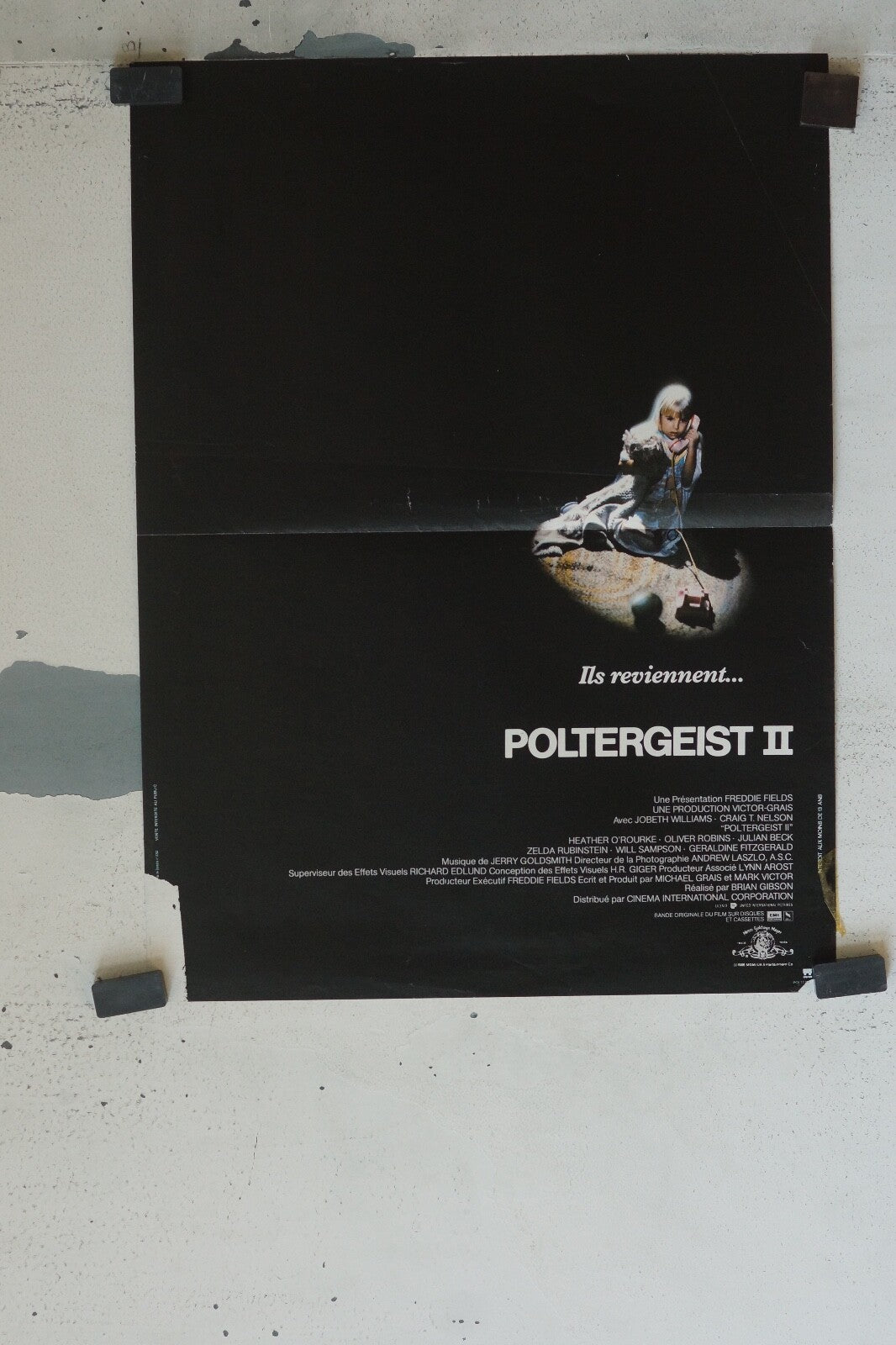 POLTERGEIST II POSTER ORIGINAL (40X60) JOBETH WILLIAMS
